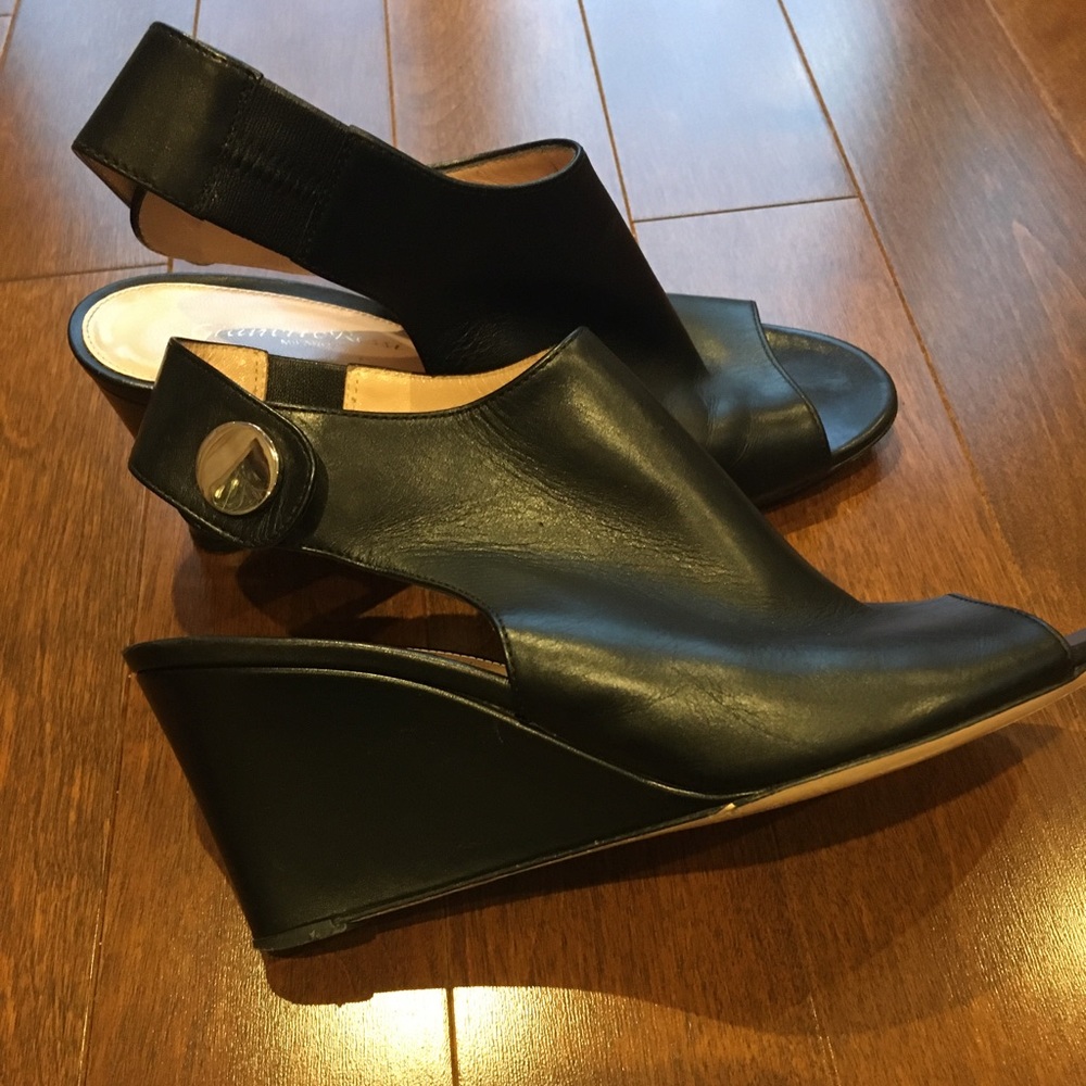 Gianvito rossi wedge sandals